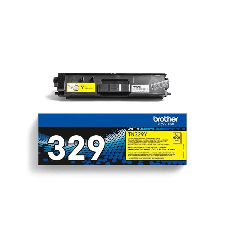 Toner Original BROTHER TN329Y Amarillo Extra Alta Capacidad para MFC-L8850CDW (6k)