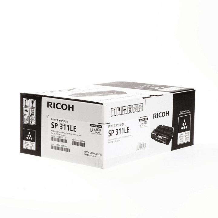 Toner Original RICOH 407249 SP311LE XL Negro para SP311 SP325 (2k)
