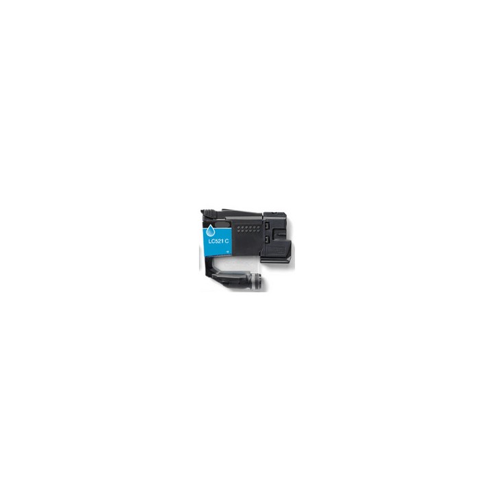 Tinta Compatible BROTHER LC521C Cyan (0. 5k)