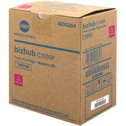 Toner Original KONICA MINOLTA TNP50M A0X5354 Magenta para Bizhub C3100P (6k)