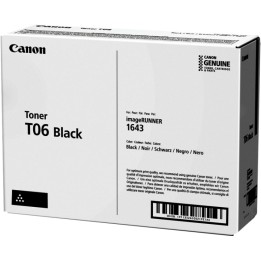 Toner Original CANON T06 3526C002 Negro para iR-1643i 1643iF (20. 5k)