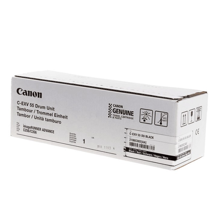 Unidad de Imagen Negro Original CANON CEXV55 2186C002 para iR Advance C256 C356 (45k)