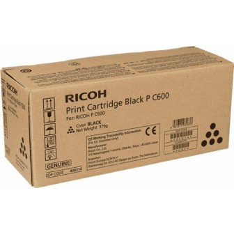 Toner Original RICOH 408314 Tipo P C600 Negro para P C600 (17k)