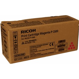 Toner Original RICOH 408316 Tipo P C600 Magenta para P C600 (13k)