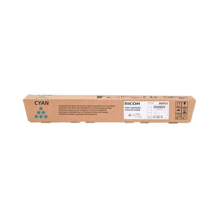 Toner Original RICOH 842037 884933 888611 Tipo C4500 Cyan para MP C3500 C4500 (17k)