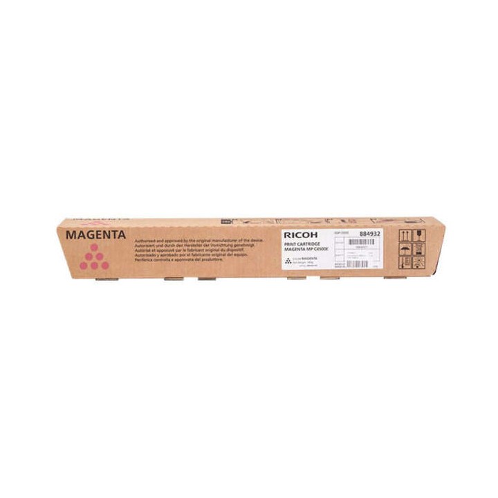 Toner Original RICOH 842036 884932 888610 Tipo C4500 Magenta para MP C3500 C4500 (17k)