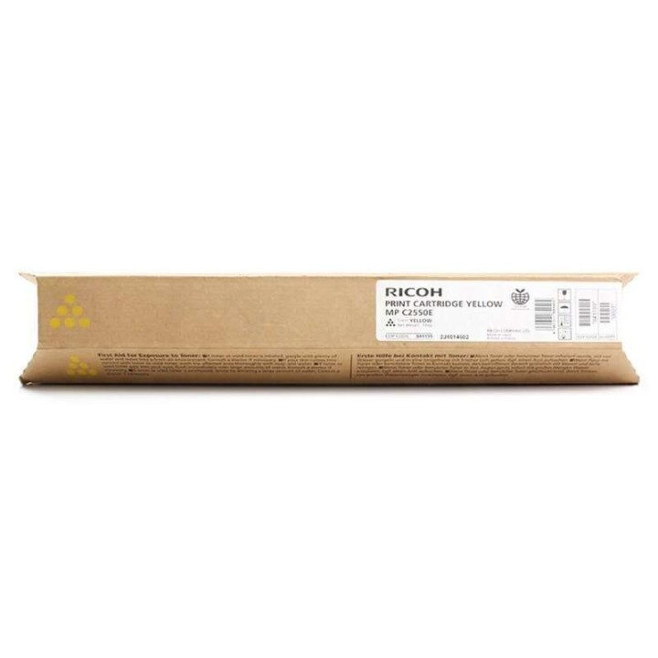 Toner Original RICOH 841199 842058 842470 Tipo MPC2550E Amarillo para MP C2030 C2050 (5. 5k)