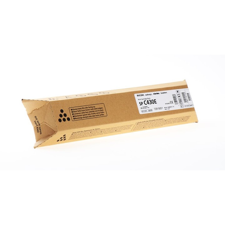 Toner Original RICOH 821279 821094 821098 Tipo SP C430E Negro para Aficio SPC430 (21k)