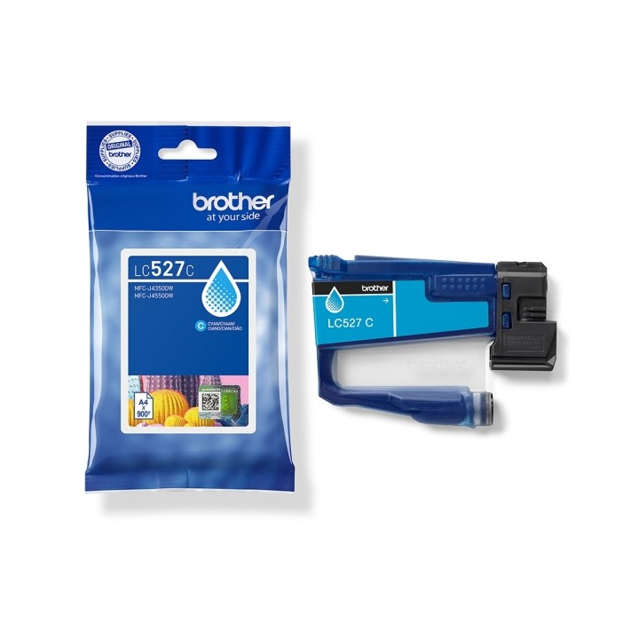 Tinta Original BROTHER LC527C Cyan (0. 9k)