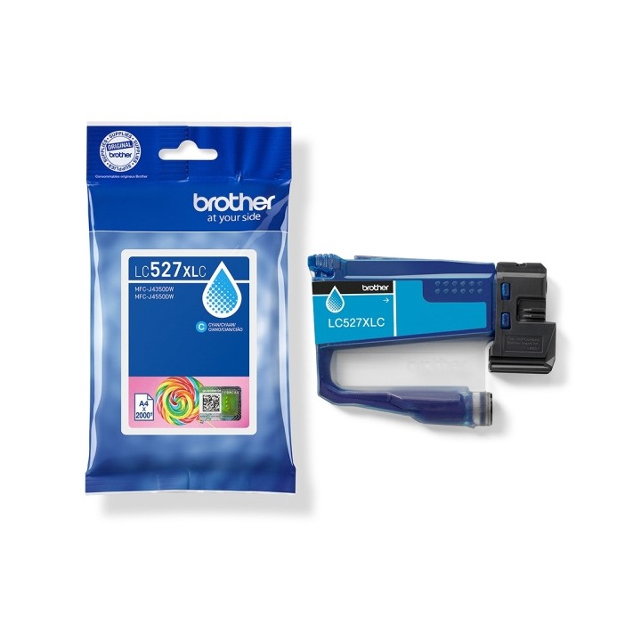Tinta Original BROTHER LC527XLC Cyan (2k)