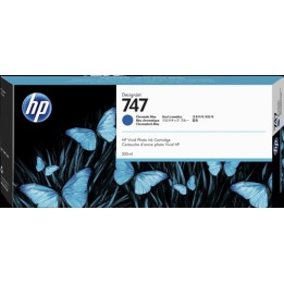 Tinta Original HP 747 P2V85A Azul (300 ml)