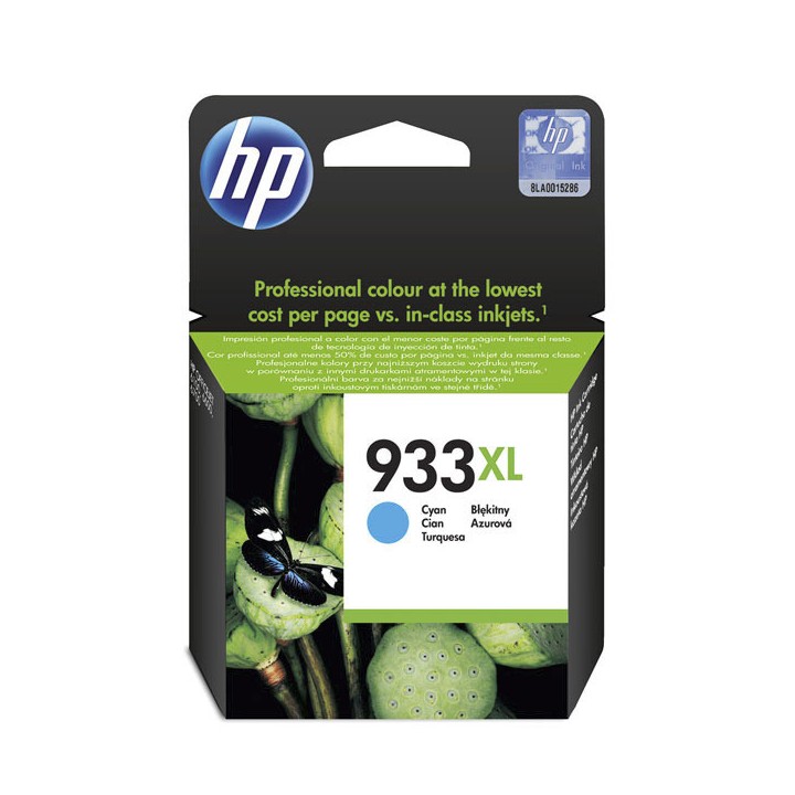 Tinta Original HP 933XL CN054AE Cyan para Officejet 6600