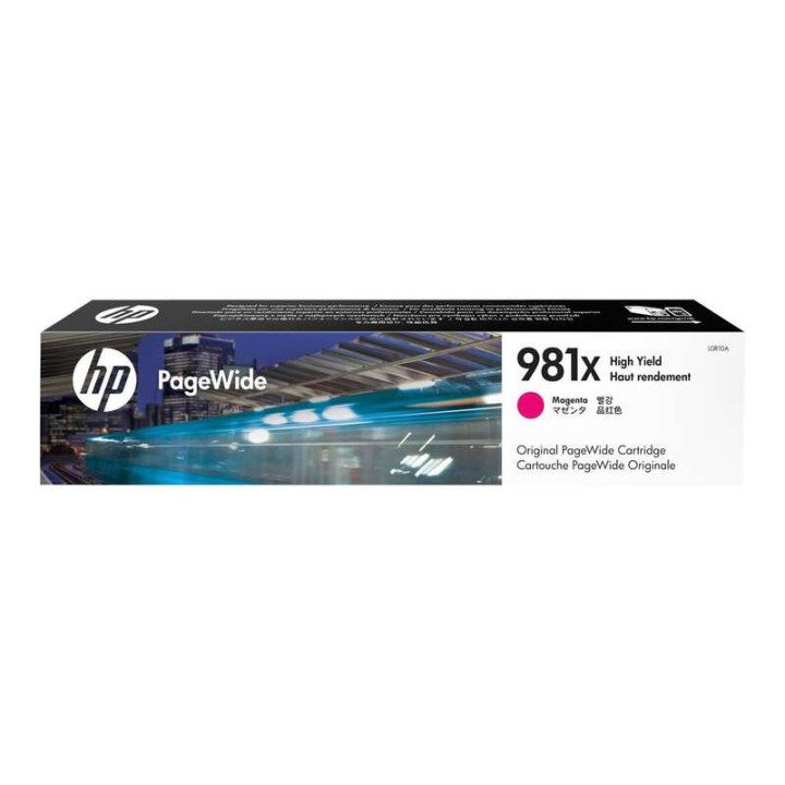 Tinta Original HP 981X L0R10A Magenta (10k)