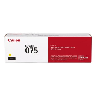 Toner Original CANON 075 6362C002 Amarillo para LBP646 LBP647 MF664 MF667 (1. 3k)