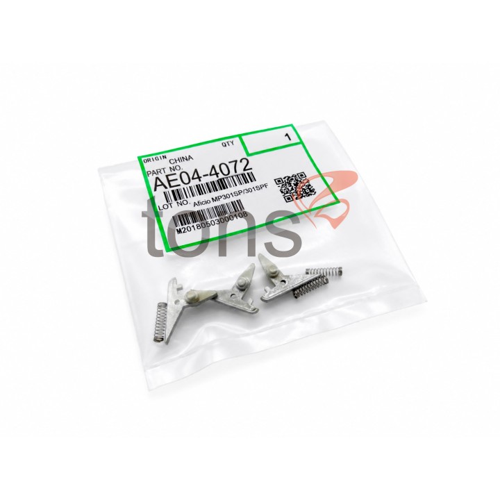 AE044072 (3 Uds) + AA063710 (3 Uds) Compatible RICOH Upper Fuser Roller Picker Finger With Springs para MP301