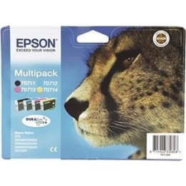 Tinta Original EPSON T0715 C13T07154010 Multipack 4 Cartuchos
