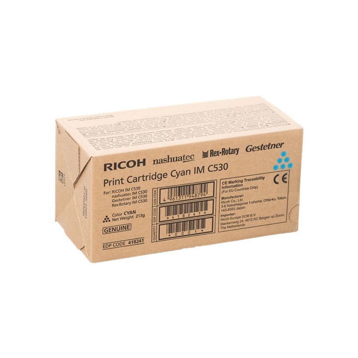 Toner Original RICOH 418241 Cyan para IM C530 (18k)